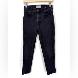 Everlane The High Rise‎ Straight Black Jeans Women's Size 27 Regular